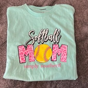 softball mom Simply Southern